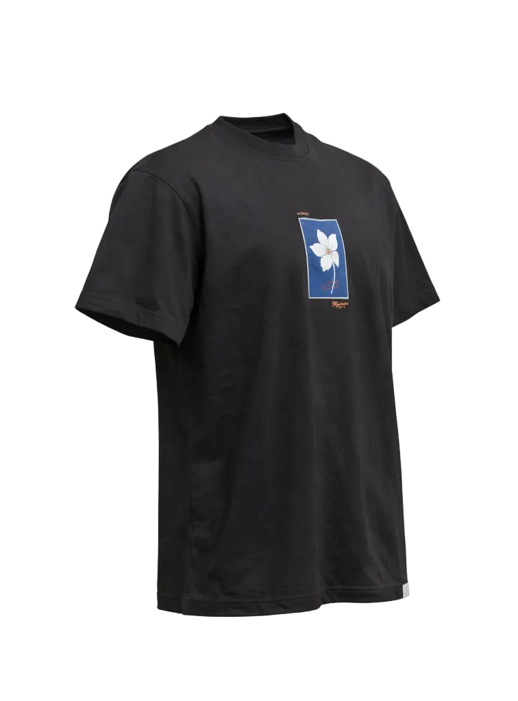 Памучна тениска с артистичен принт