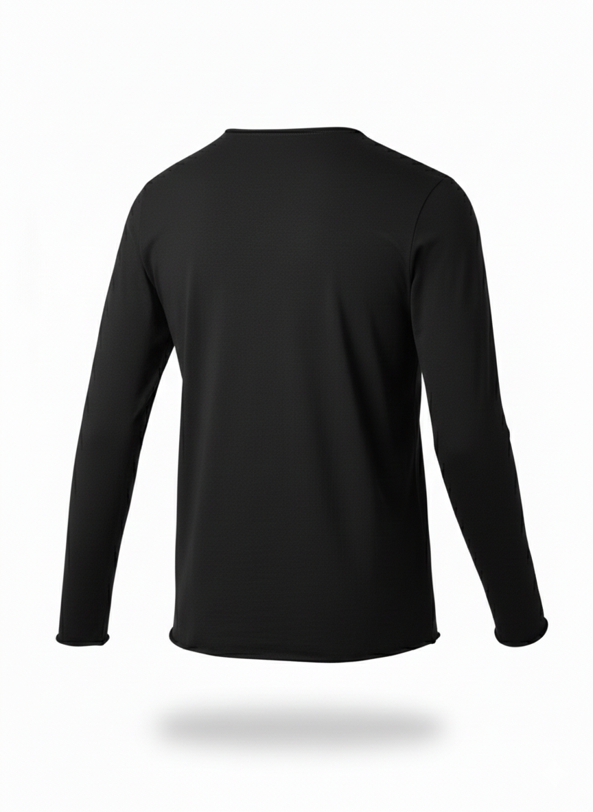 Мъжка премиум памучна блуза с дълъг ръкав