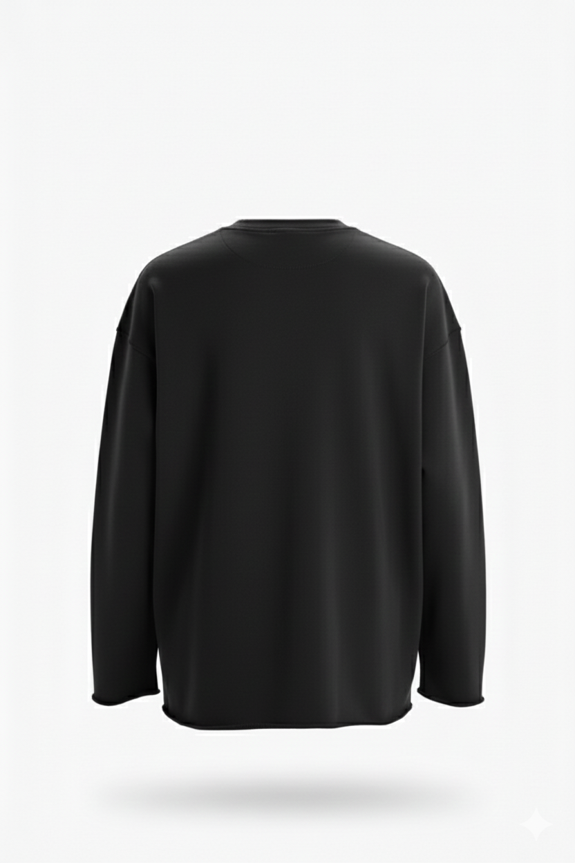 Oversized блуза с дълъг ръкав