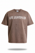 Men's Oversize T-shirt with distressed effect
