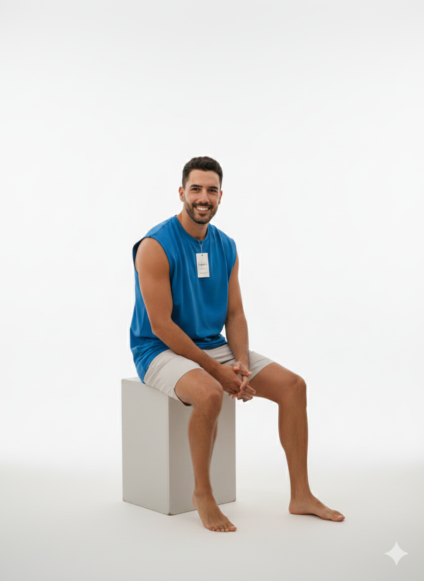 Мъжки потник с изчистен дизайн