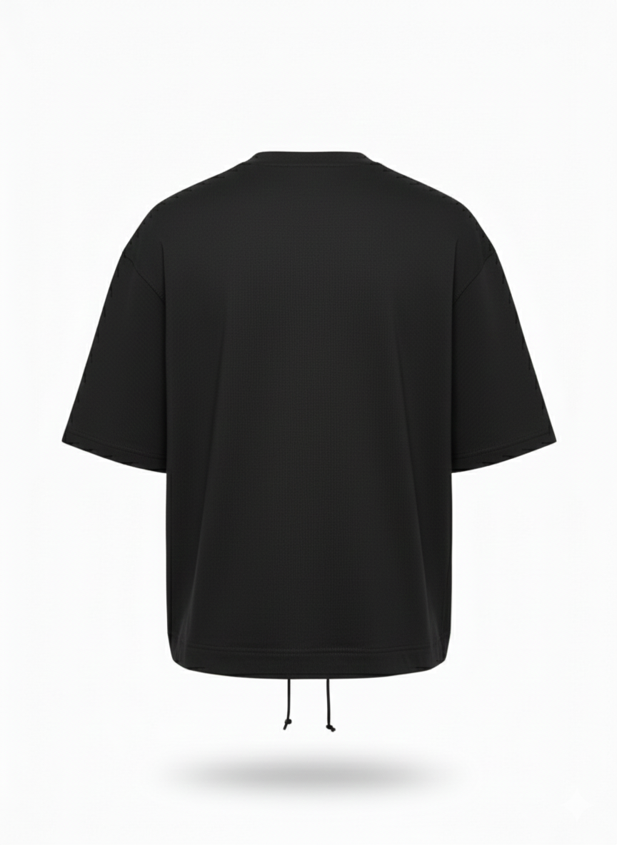 Мъжка тениска от 100% памук с джоб и връзки