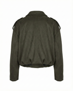 Дамско велурено яке тип бомбър