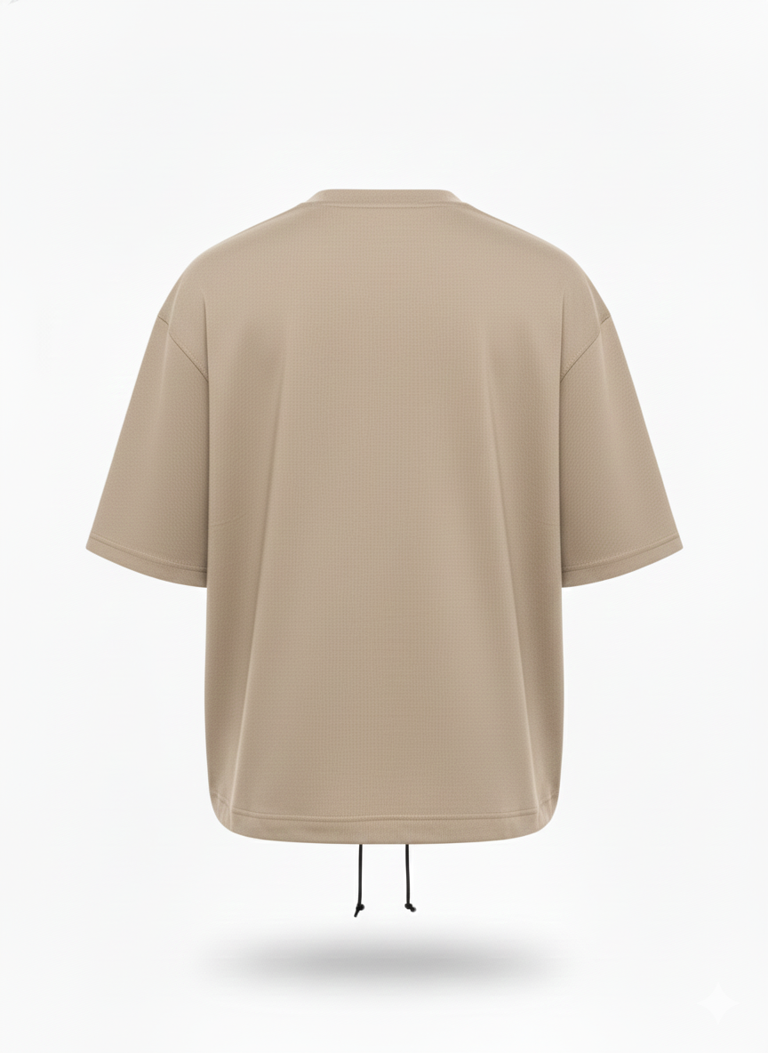 Мъжка тениска от 100% памук с джоб и връзки