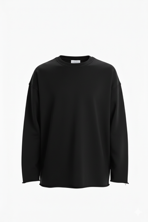 Oversized блуза с дълъг ръкав