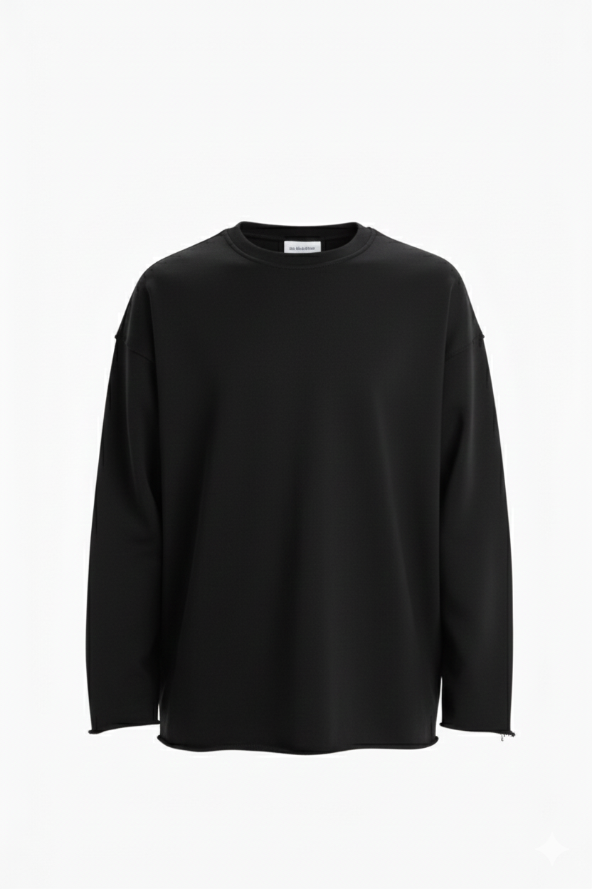 Oversized блуза с дълъг ръкав