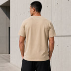 Стилна мъжка тениска с минималистичен дизайн - Shirt13 lifestyle back