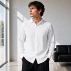 Premium linen-cotton shirt