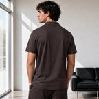 Стилна мъжка поло тениска - Shirt5 lifestyle back
