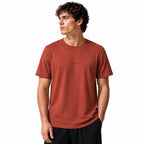 Керемидена мъжка тениска с изчистен дизайн - T Shirt19 studio front